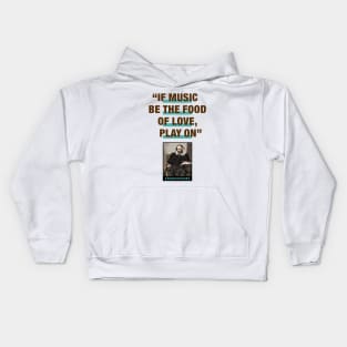 William Shakespeare Kids Hoodie